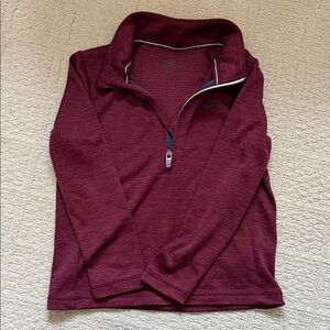 Vineyard Vines Maroon Long Sleeve Tee
